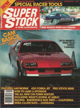 SUPER STOCK 1984 SEPT - WHISNANT, 03 MEET, HAWLEY, HENRY, MAZZA